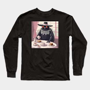 Mothman Tea Party Long Sleeve T-Shirt